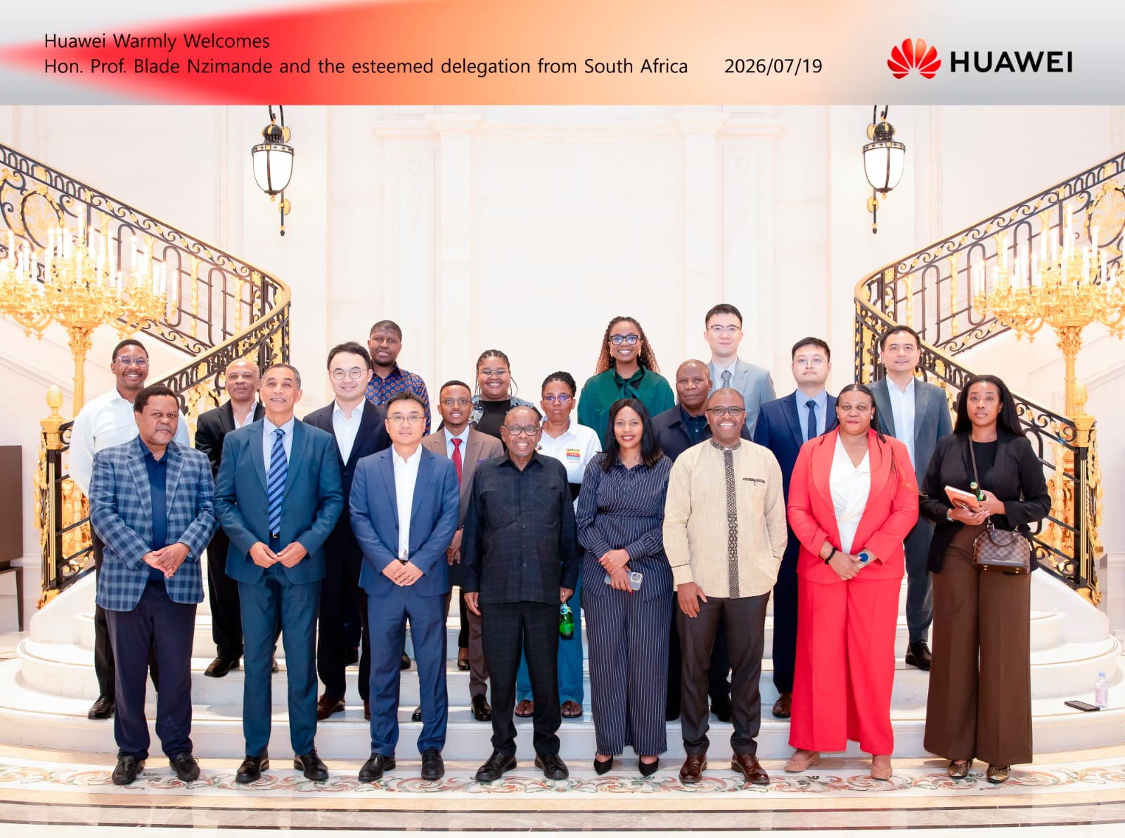 Minister Nzimande concludes China visit with strategic Huawei engagement at World AI Conference